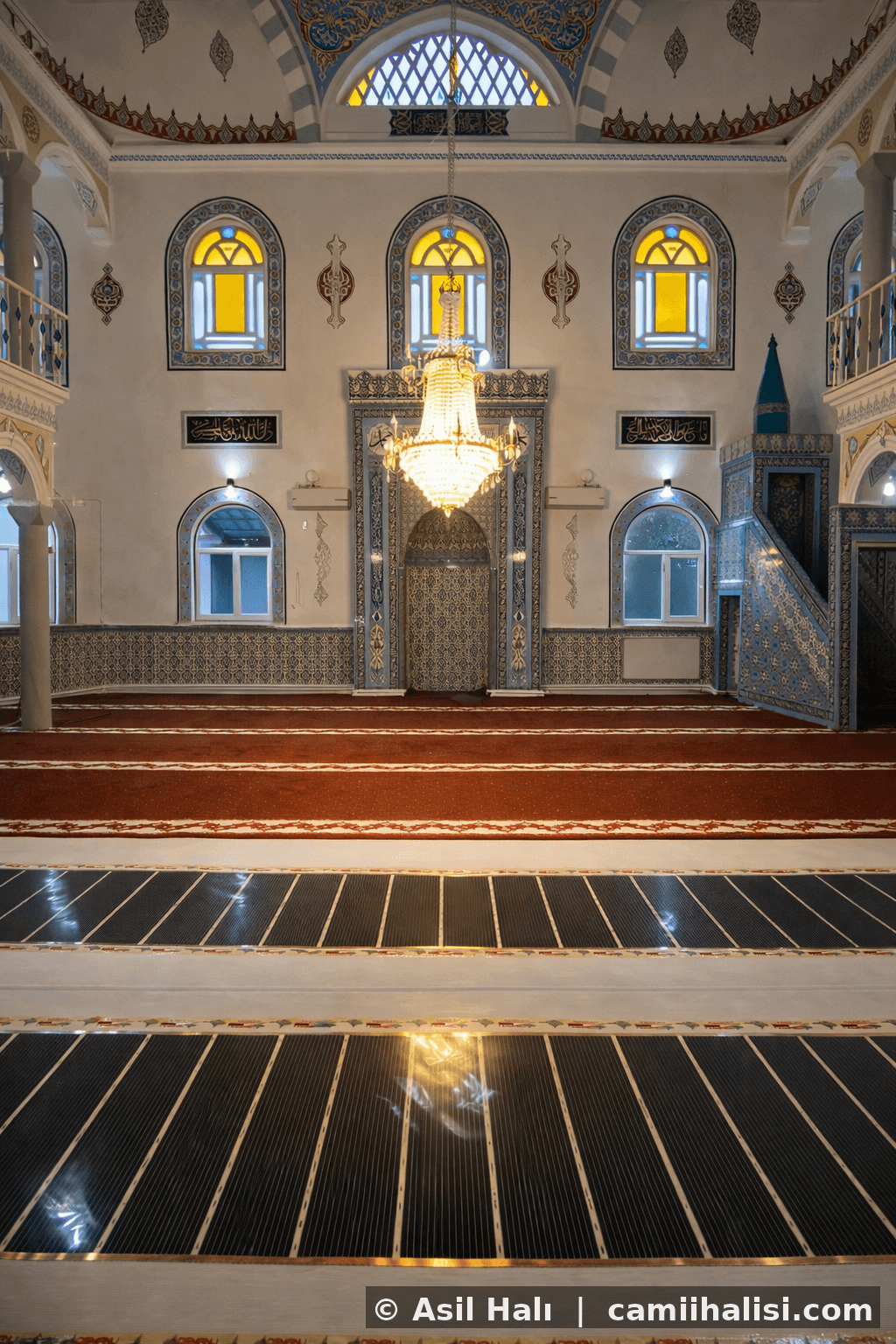 Akrilik cami halısı koleksiyonu — Asil Halı saflı akrilik model