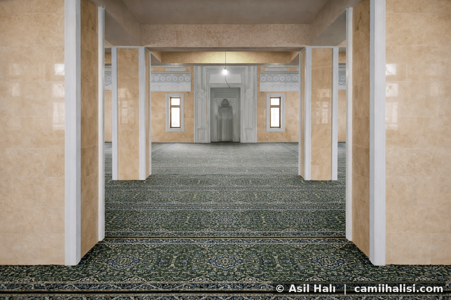 Cami halısı koleksiyon modeli 29 — akrilik cami halısı yeni koleksiyon