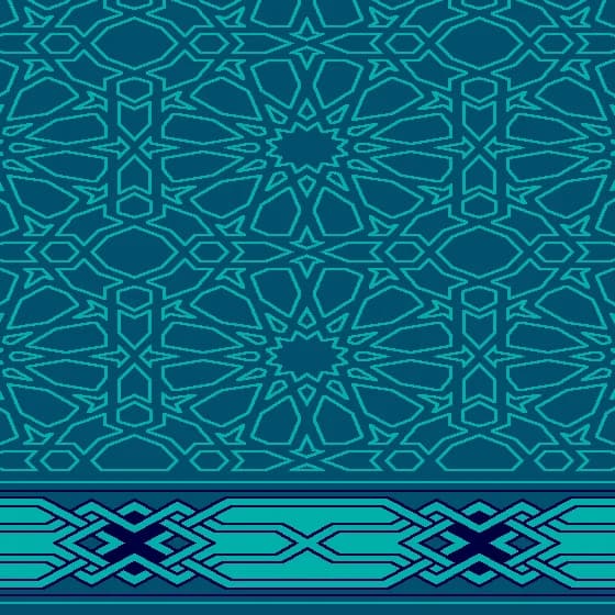Acrylic mosque carpet acrylic mosque carpet pattern 03
