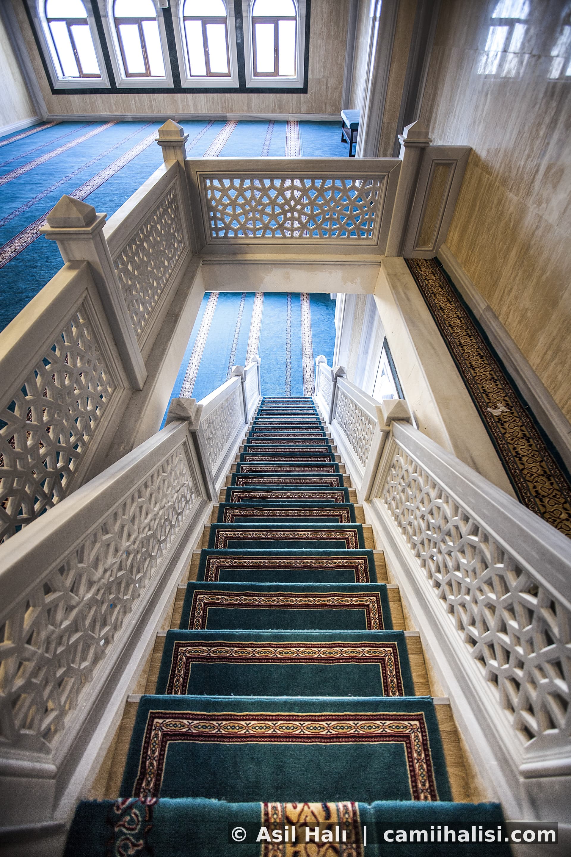 Tamamlanan cami halısı projesi 7