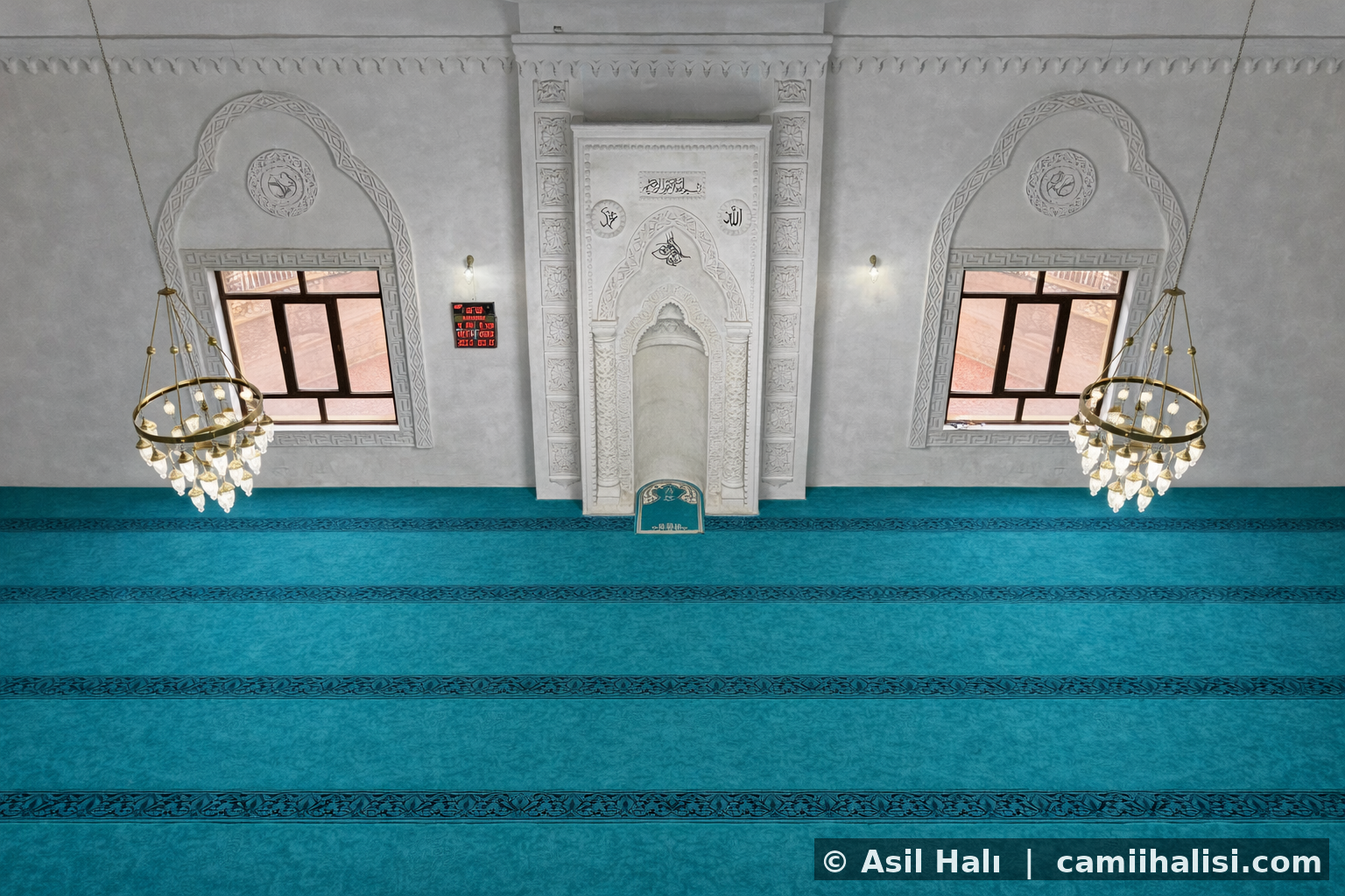 Saflı Akrilik Cami Halısı